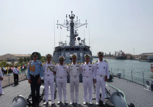 Indian Navy's First Training Squadron visits Bandar Abbas, Iran